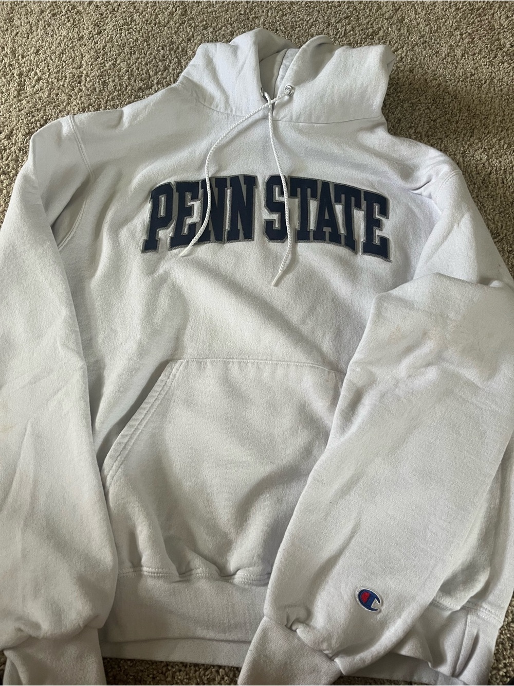 Penn State White Champion Hoodie